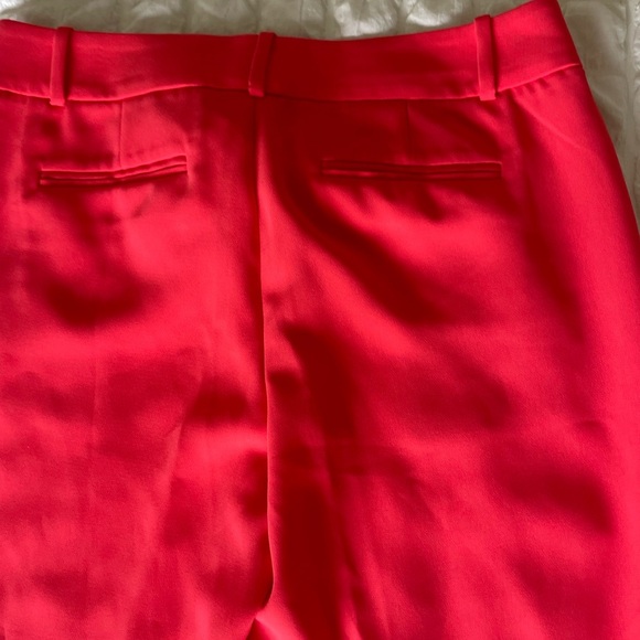 J. Crew Coral Bright Red Pants - Picture 10 of 10